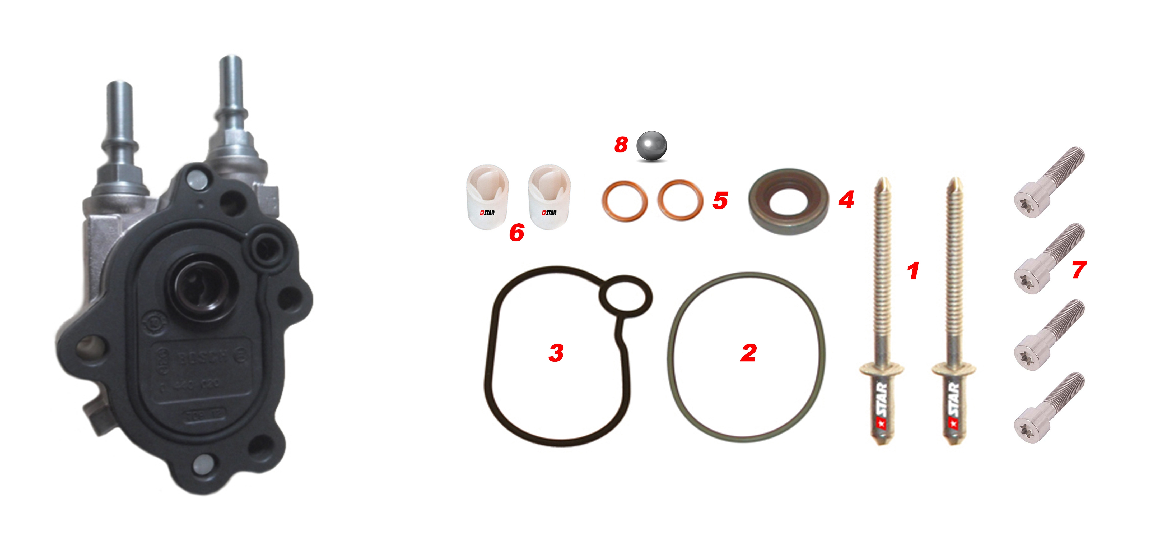Repair Kits for PA