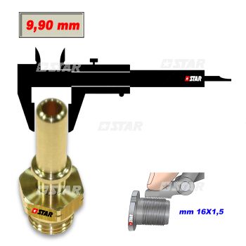 BRASS QUICK CONNECTOR MALE