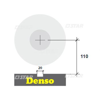 DENSO CLAMPING BRAKET