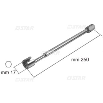 17MM WRENCH PIPE NUTS