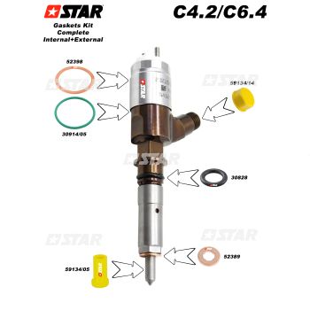OR INJECTOR-CAT C4.2/C6.4
