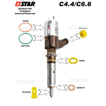 OR INJECTOR-CAT C4.4/C6.6