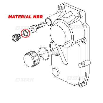 O'RING GOVERNOR RE PUMP