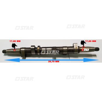 CAM SHAFT IVECO 135.17 KHD