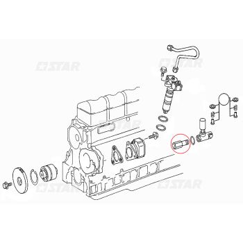 OVERFLOW VALVE-MERCEDES