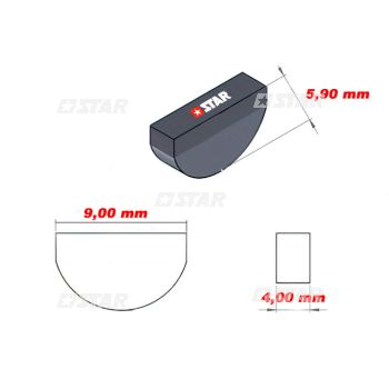 SHAFT KEYS VE/CB08/CB18