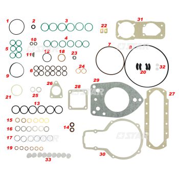 COMPLETE GASKET KIT MACK