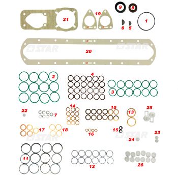 GASKET KIT 12 CYL/P S/3000