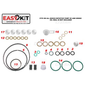 EASY KIT-BH/DENSO/ZEXEL PUMP VE