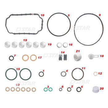 GASKET KIT BH-VE NO OIL SEAL