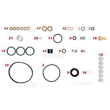 GASKET KIT-VE 20X31X7
