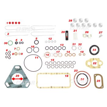 GASKET KIT DELPHI DP100G-SISU