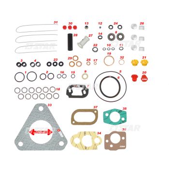 GASKET KIT PUMP ELPHI DPA HYD.