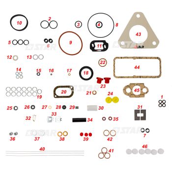 GASKET KIT DPA-SPECIAL MECC/