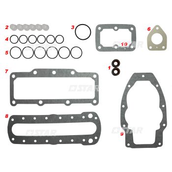 GASKET KIT-AMBAC 6CYL/