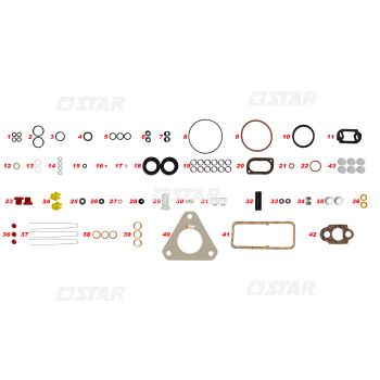 GASKET KIT DPA TRAX FIAT