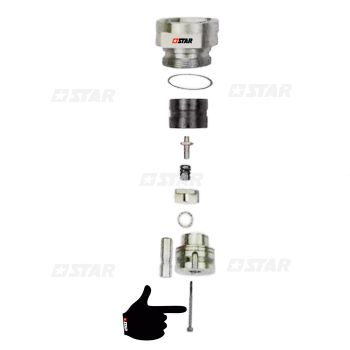 TORX SCREW VALVE INJ/CAT