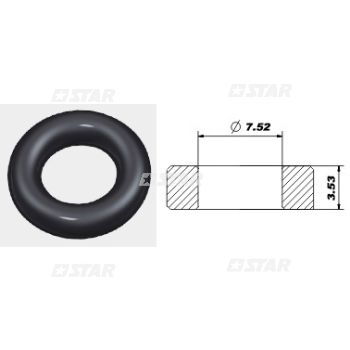 FUEL INJECTOR O'RING
