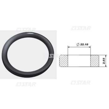 FUEL INJECTOR O'RING