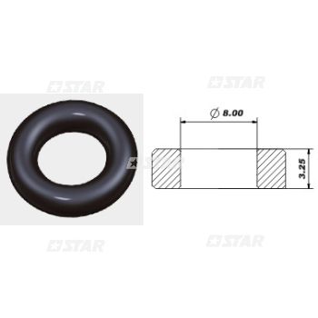 FUEL INJECTOR O'RING