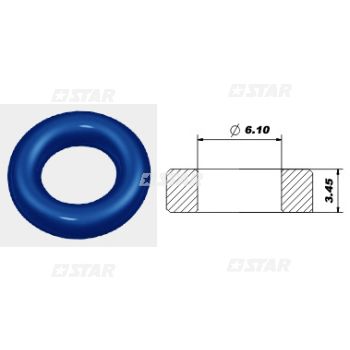 FUEL INJECTOR O'RING