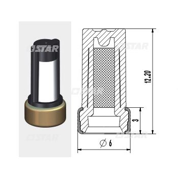 FUEL INJECTORS FILTER