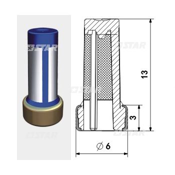 FUEL INJECTORS FILTER