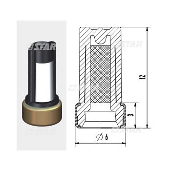 FUEL INJECTORS FILTER