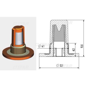 FUEL INJECTORS FILTER