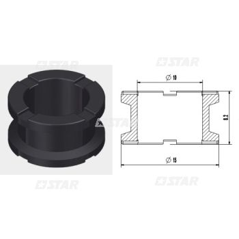 FUEL INJECTOR INSULATOR