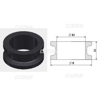 FUEL INJECTOR INSULATOR