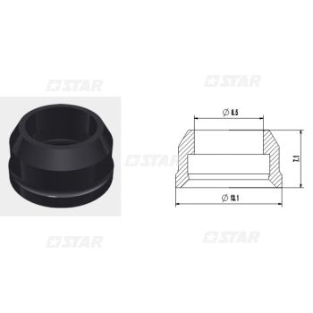 FUEL INJECTOR INSULATOR