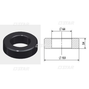 FUEL INJECTOR INSULATOR