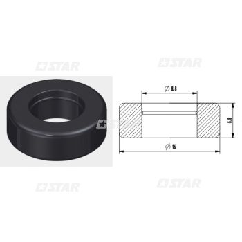 FUEL INJECTOR INSULATOR