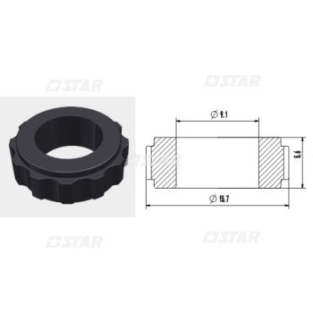 FUEL INJECTOR INSULATOR