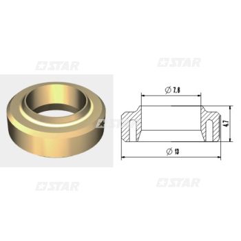 FUEL INJECTOR INSULATOR