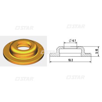 FUEL INJECTOR INSULATOR