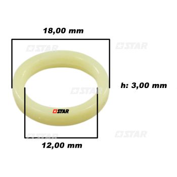 NYLON WASHER VALVE-PF1B-64/1