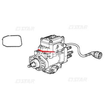 EDC VE GASKET COVER-LOWER