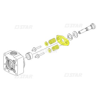 HEAD BH VE HYDRAULIC SET