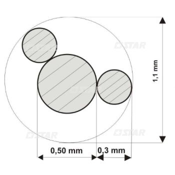 METAL WIRE FOR SEALING