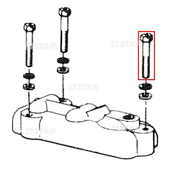 STANADYNE TOP COVER PUMP SCREW