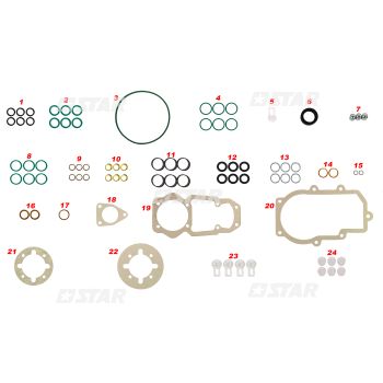 REPAIR KIT PES..MW 6CYL