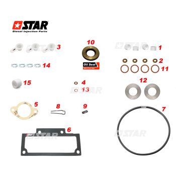 GASKET KIT BH PE(S)4M RSF-4 CYL.