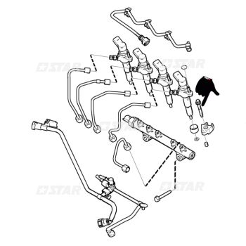 INJECTOR FIXING BRACKET SCREW