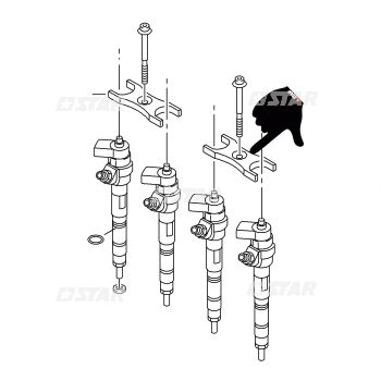 INJECTOR FIXING BRACKET