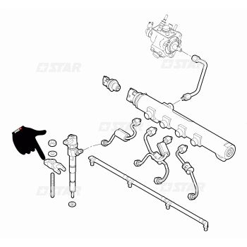 INJECTOR FIXING BRACKET BH