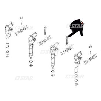 SCREW MERCEDES C/R-CDI