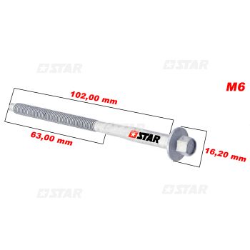 INJECTOR FIXING BRACKET SCREW