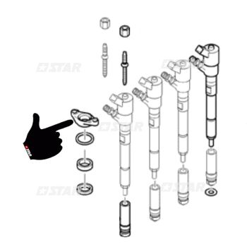 INJECTOR FIXING BRACKET